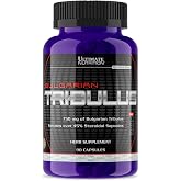 Ultimate Nutrition Bulgarian Tribulus Terrestris Supplement for Men, 750mg | 750mg Bulgarian Tribulus Extract, 45% Steroidal Saponins For Male Stamina, Strength &amp; Lean Muscle, 90 Count, No Fillers