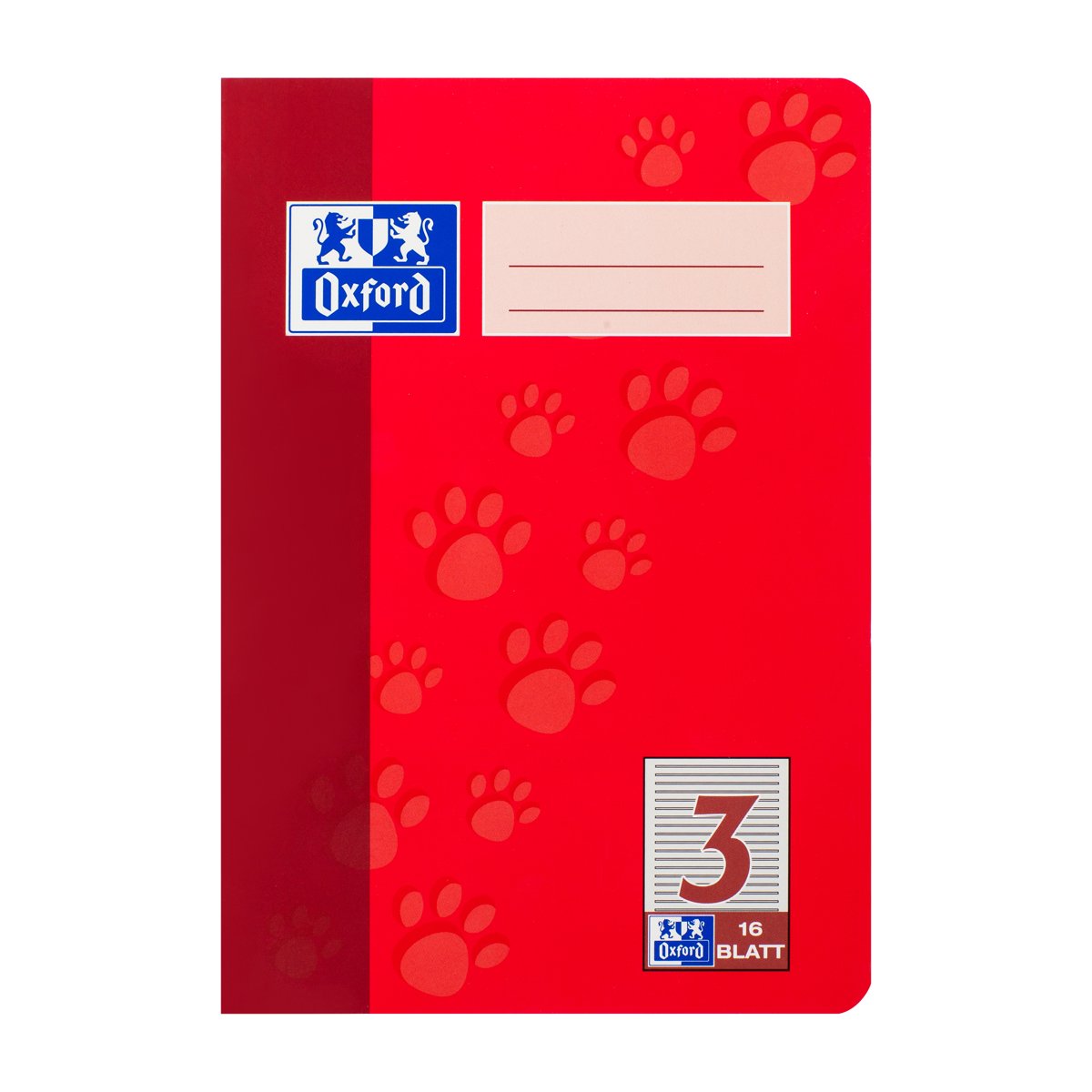 Oxford Junior 385501603/100050408 Exercise Book DIN A5 90 g/m² 16 Sheets 3rd School Year 4 Assorted Designs