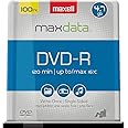 Maxell Dvd-R Recordable Disc, 4.7 Gb, 16x, Spindle, Gold, 100/pack
