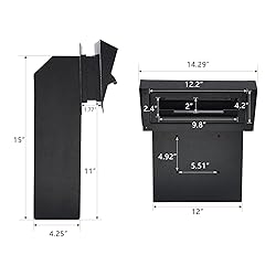 xydled Heavy Duty Mail Box with Key