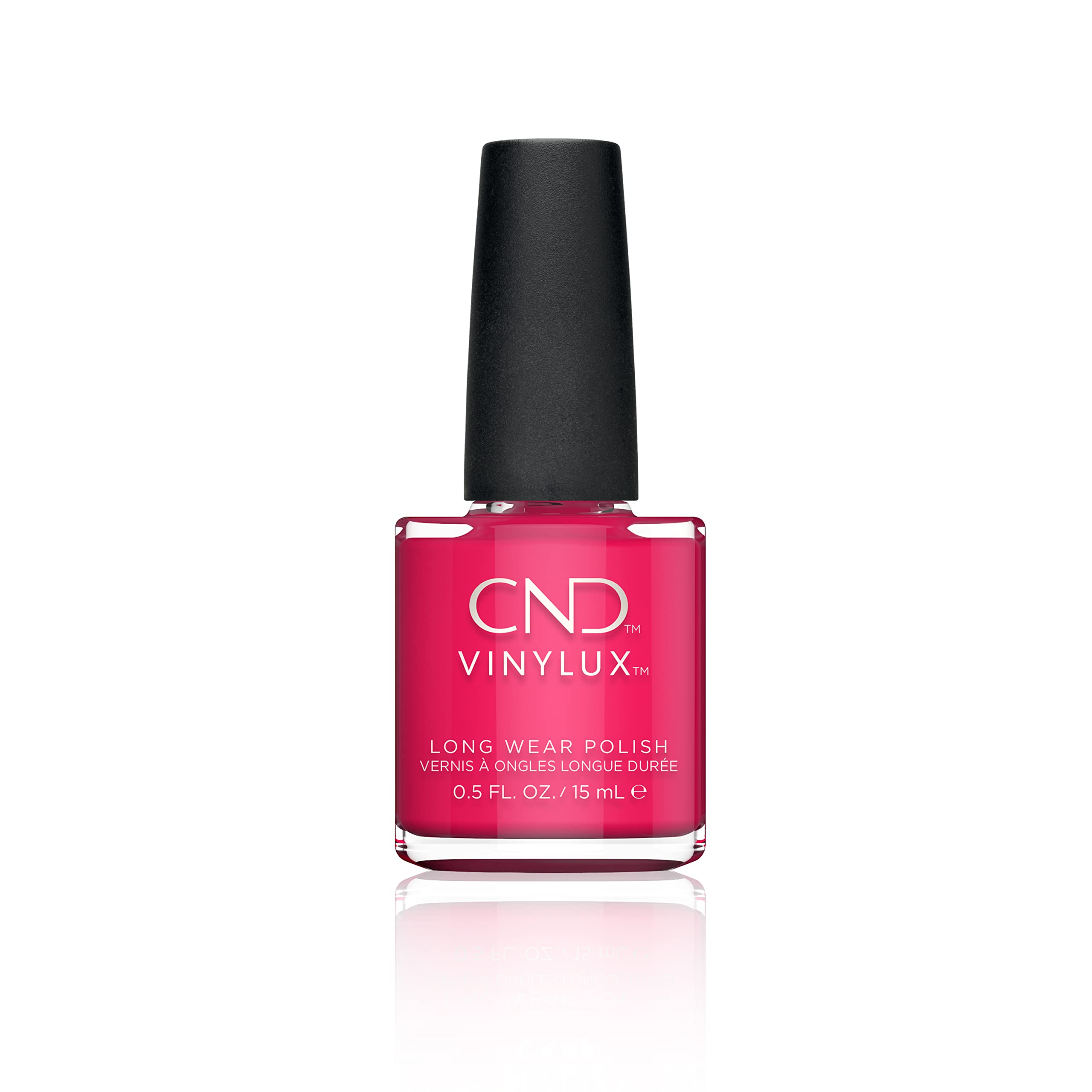 CND Vinylux Long Wear Nail Polish (No Lamp Required), 15 ml, Red, Offbeat