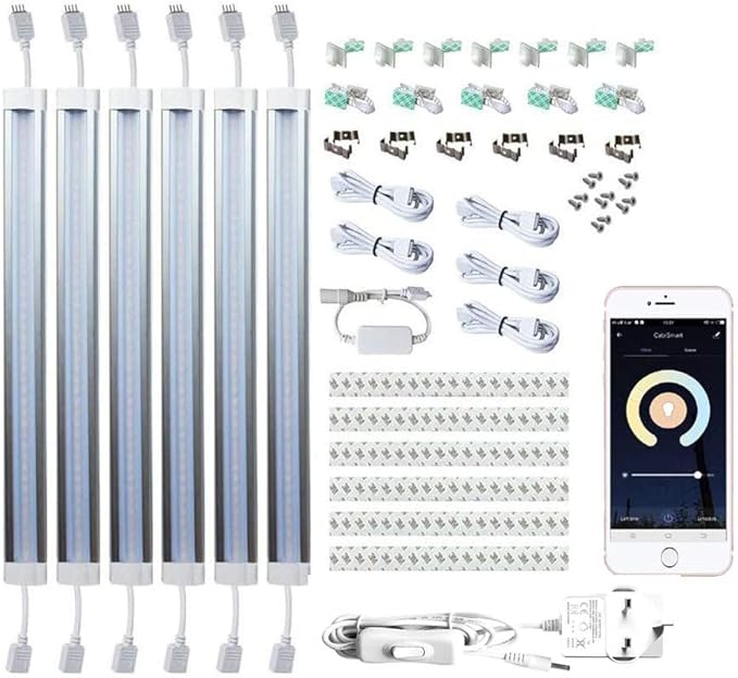 LED Smart Under Lights Work with Alexa,Siri, Echo, Google Home