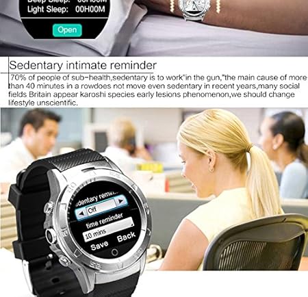 Floveme reloj inteligente Luxe [Mode Séries] Smartwatch con ...