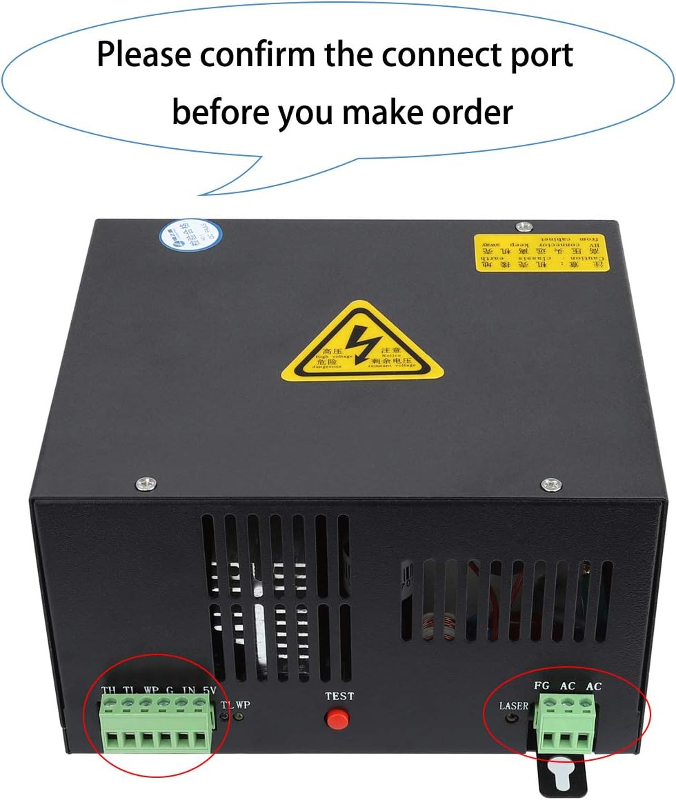TEN-HIGH 40W Laser Power Supply for CO2 Laser Engraver Cutter, Standard Version - Image 4