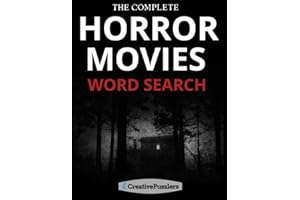 Horror Movies Word Search: Horror Films Puzzle Book