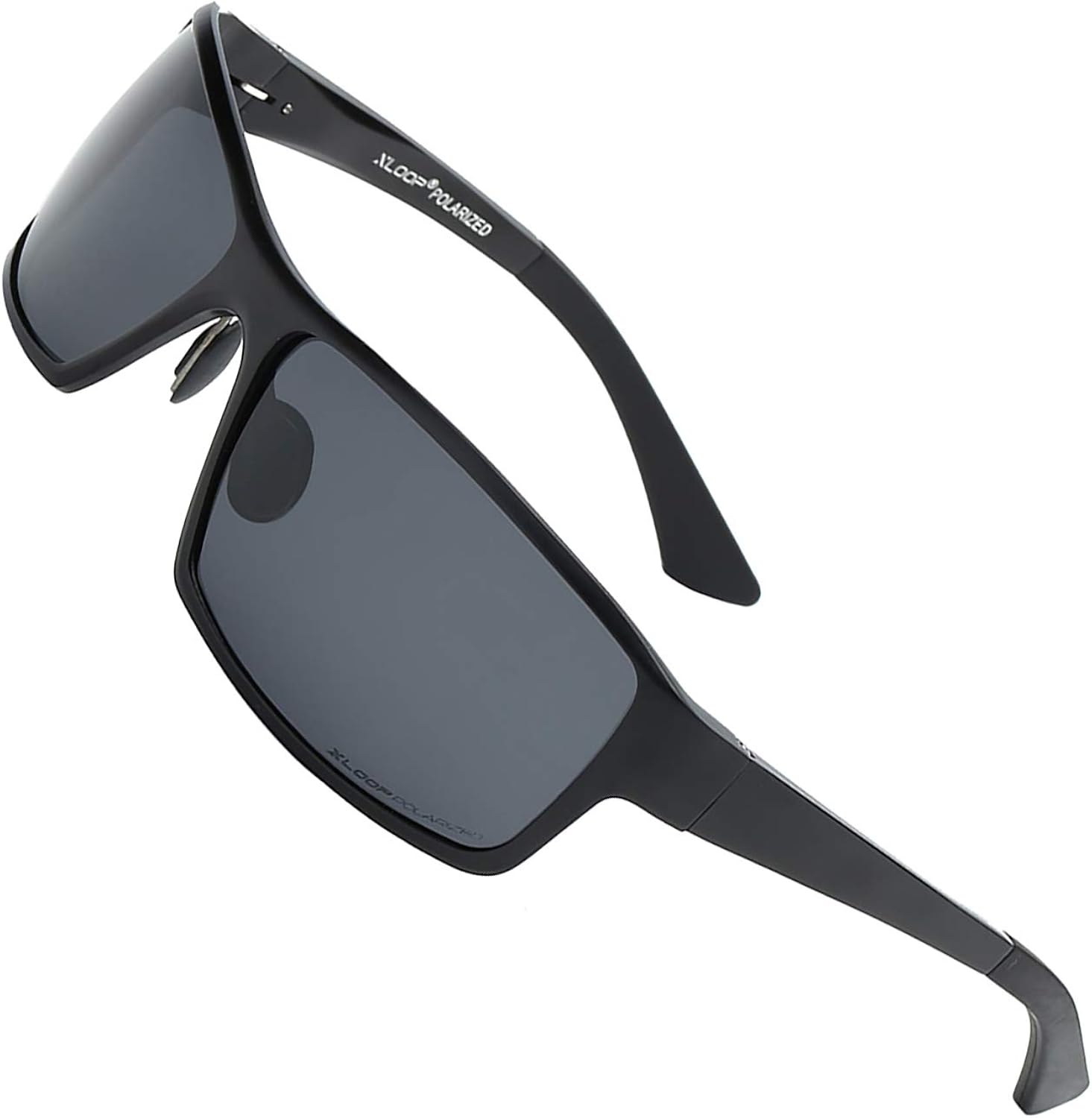Xloop Polarized Aircraft Aluminum Metal Rectangular Sport