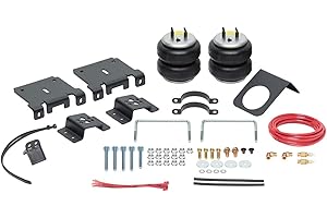 Firestone Airide 2250 Ride-Rite Rear Air Springs Kit fits 2001-2010 Silverado Sierra 2500HD 3500HD | 5-100 PSI | Load Capacity of 5,000 lbs | No Drill Installation