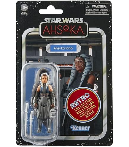 Amazon.com: STAR WARS Retro Collection Ahsoka Tano, Ahsoka 3.75