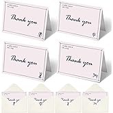 iinut 32 Pack Thank You Cards with Envelopes and Sealing Stickers, 4x6 Inch Blank Notes, Hand Painted Designs, 300gsm Premium Cardstock, Bulk Cards for Wedding, Graduation, Baby Shower, Anniversaries
