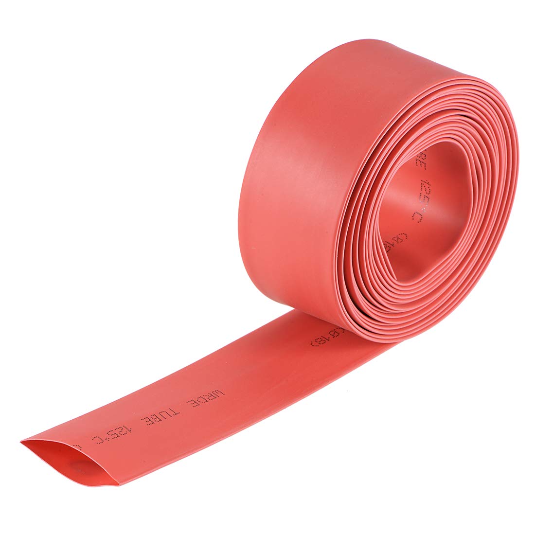 sourcing map Heat Shrink Tubing, 18mm Dia 2:1 rate Shrinkable Tube Cable Sleeve 10ft - Red