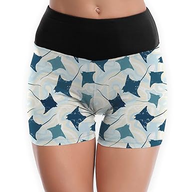 Amazon.com: OWSDC Swimming Manta Rays Tummy Control Workout ...