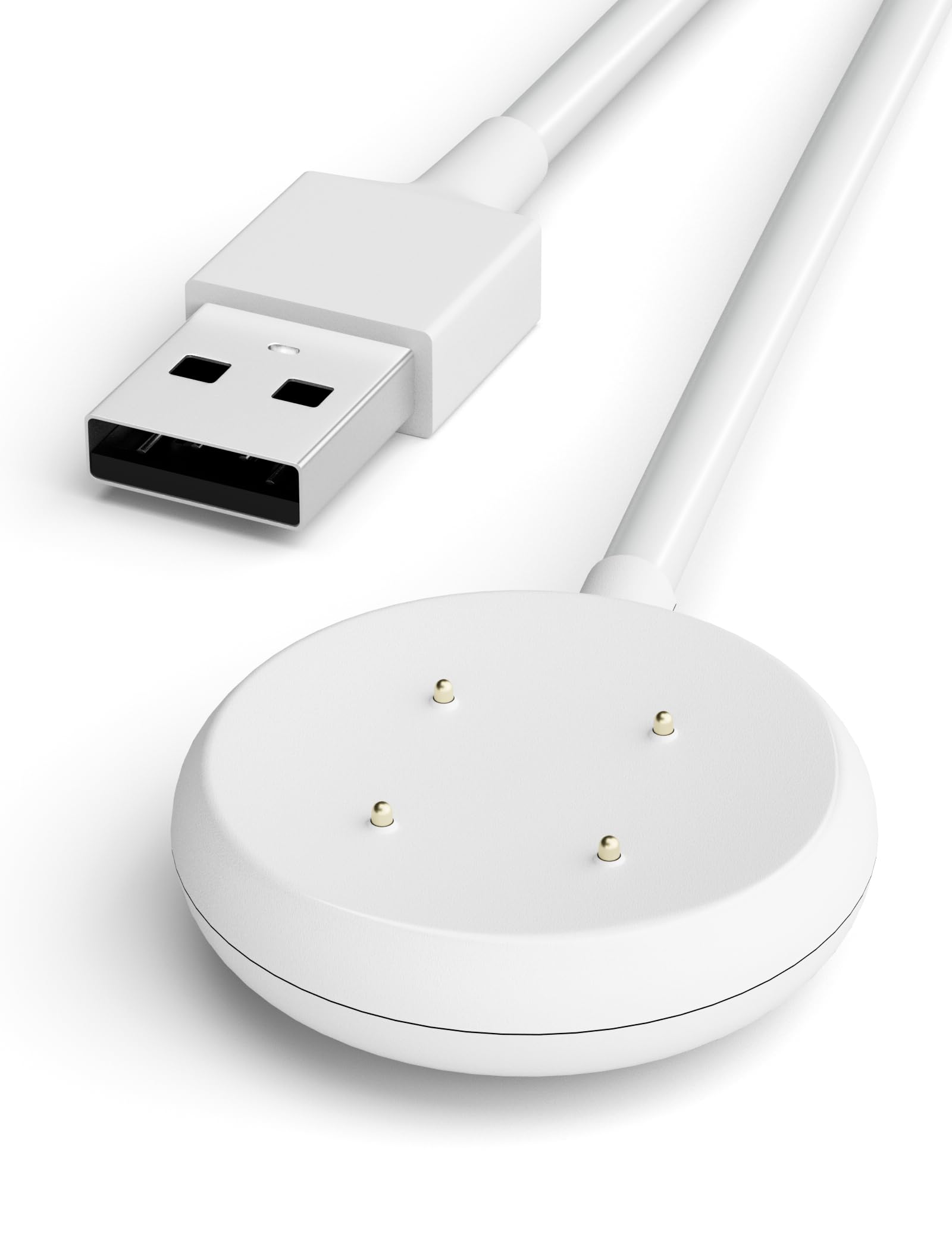 Sinoacc USB Charger Compatible with Google Pixel Watch 2 / Pixel Watch 3 / Fitbit Ace LTE Replacement 3.3ft Magnetic Charging Cable (Not for Pixel Watch 1)