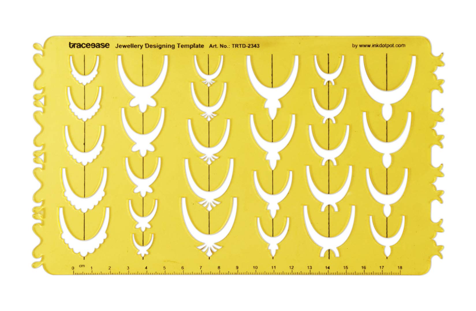 Traceease Necklaces Designs Jewelry Templates Drafting Tools Jewellery Designing Stencils