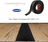 Zayejod PVC Floor Transition Strip 2mm Thick 5cm Wide 2m Black view 2