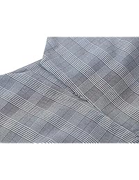 MUXXN Vestido estilo vintage sin mangas con estampado de cuadros a cuadros para dama