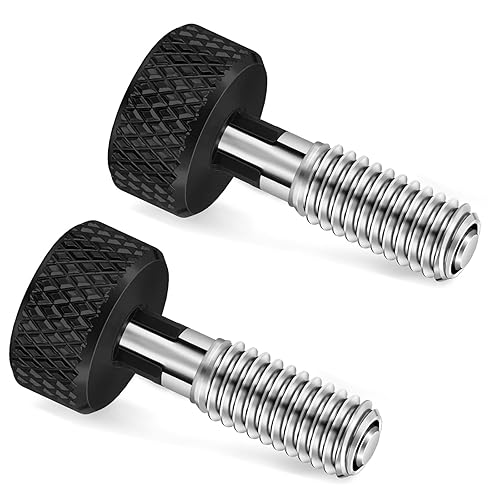 2pcs M6 Quick Release Pins, Hand Retractable Spring Plunger with ...