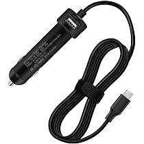 Amazon.com: JUYOON 65W USB-C DC Travel Adapter Auto Car Charger ...