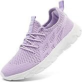 XKOWUO Women Walking Shoes Lightweight Breathable Comfortable Sneakers Non Slip Athletic Shoes Cushioned Running Slip Resistant Casual Fitness