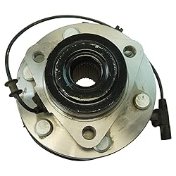 TRQ 2 Piece Front Wheel Bearing & Hub Assembly Set