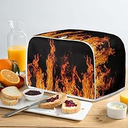 Coldinair Fire Flame Toaster Cover 2 Slice Small
