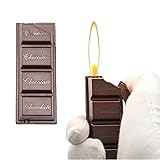 Soft Flame Lighters,Reusable Windproof Chocolate