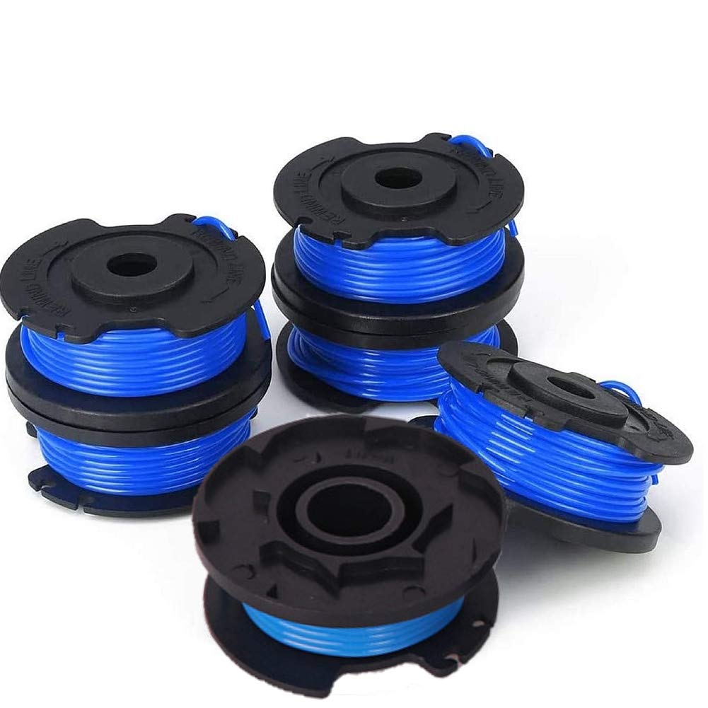TURMIN Strimmer Spool Compatible with Ryobi One+AC14RL3A, 6 Pack Autofeed Strimmer Line Replacement for Ryobi 18V 24V 40V,0.065" 11ft