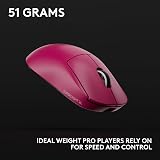 Logitech G PRO X Superlight 2c Wireless Gaming Mouse Pink, 53 g, 44K DPI, 8 kHz view 9