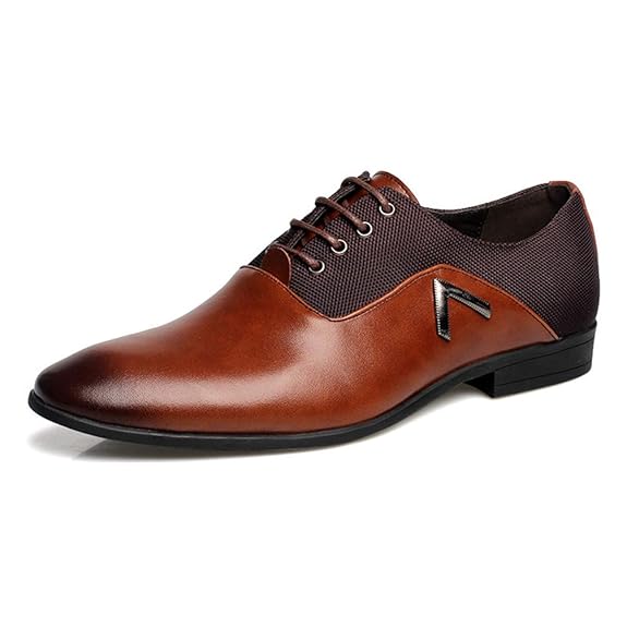 Männer Casual Shoes Business-Leder elegant Design Schuhe