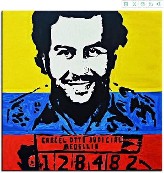 Pintura de la lona 60x60cm sin marco Impresión de pintura al óleo Pablo