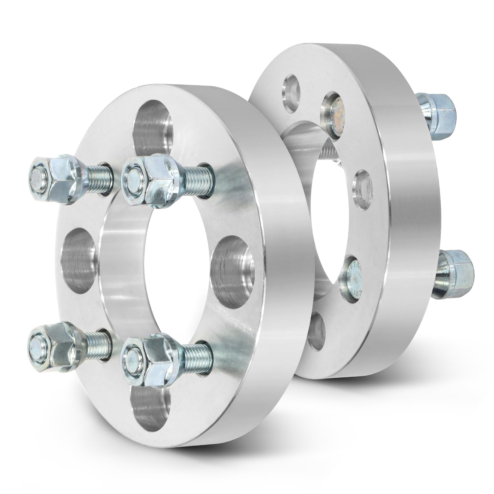 Photo 1 of SCITOO 2Pcs Wheel Adapters 1 inch 4x108 to 4x100 Bore 78.1mm Studs 12x1.5 4 Lug Wheel Spacers Adapters Fit for for Ford for Mustang for Ford Contour EcoSport Escort Fiesta Focus
