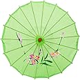 THY COLLECTIBLES 22" Kid's Size Japanese Chinese Umbrella Parasol For Wedding Parties, Photography, Costumes, Cosplay, Decoration And Other Events (Green)