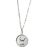 Jamber Jewels Origami Cat DISC Necklace in Sterling Silver 925 with 16 Inch Chain