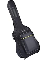 CAHAYA Custodia Chitarra Borsa per Chitarra Classica o Chitarra Acustica Impermeabile in Tessuto Oxford (Nero)