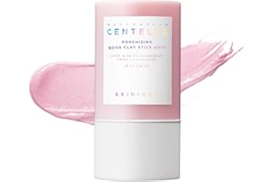 SKIN1004 Poremizing Quick Clay Stick Mask 0.95oz, 27g, Korean Face Treatment for Pore Minimizing, Pink Clay Mask with Himalayan Pink Salt & Madagascar Centella for Skin Softness, Korean Skin Care