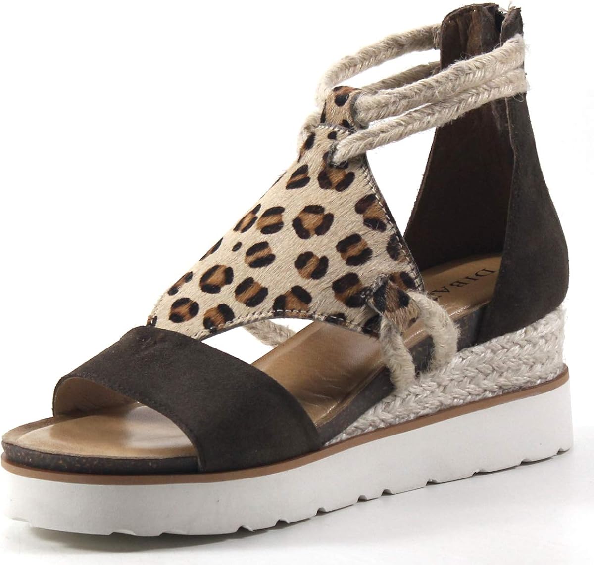 diba true green clover wedge sandal