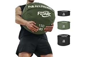 Fitarc Sandbag Workout Bag, Sand Bags for Weight Training, Sandbag for Fitness and Strength Training, Cross-Training & Exercise, Workouts Equipment Sand Not Included