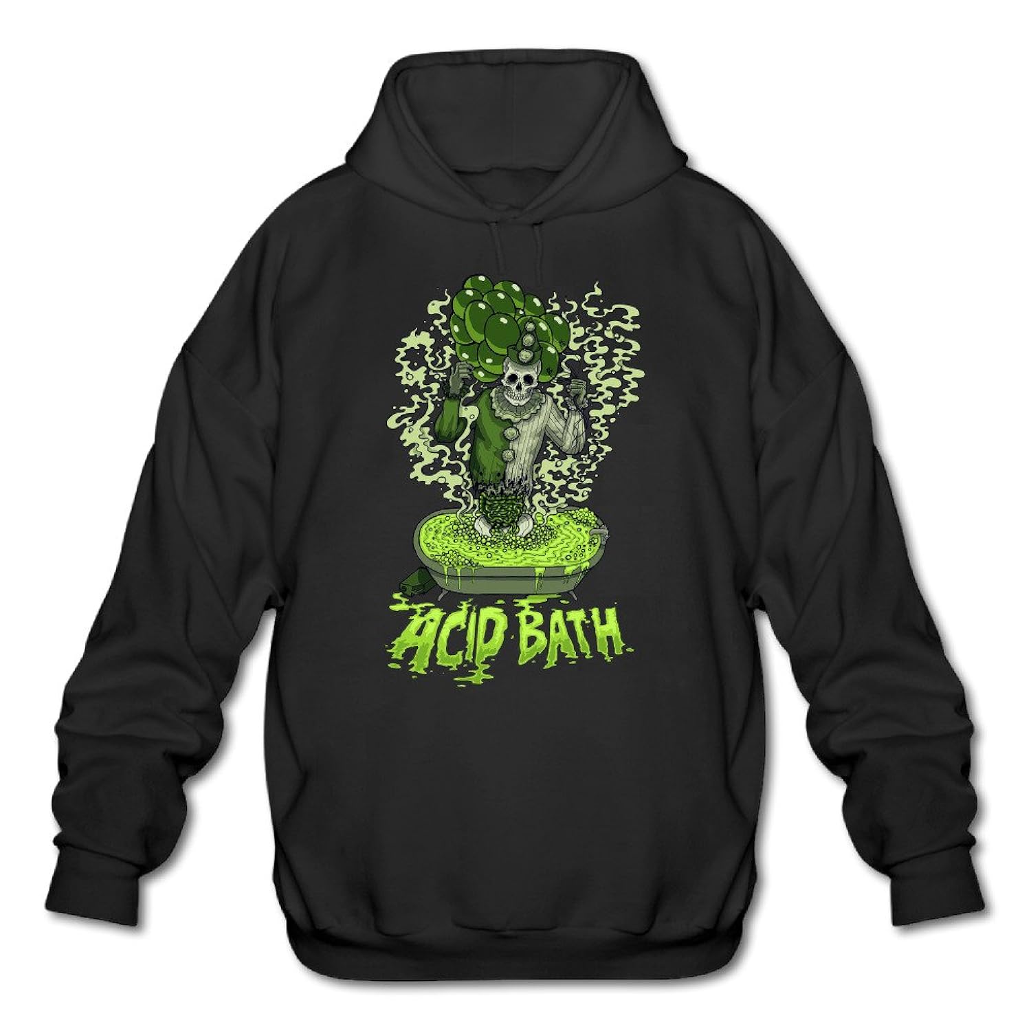 SHMUY Acid Bath Band Men's Funny Hooded Coat Black good drheidt.de