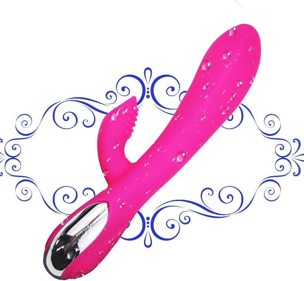 8 Inch Large Size Powerful Thrusting Novelty Rabbit Didos Vibtator for Women Waterproof Quiet