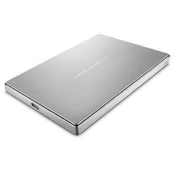 LaCie STFD2000400 Porsche Design Mobile Drive 2 TB Externe Performance und Design Festplatte (6,4 cm (2,5 Zoll) im Aluminiumg