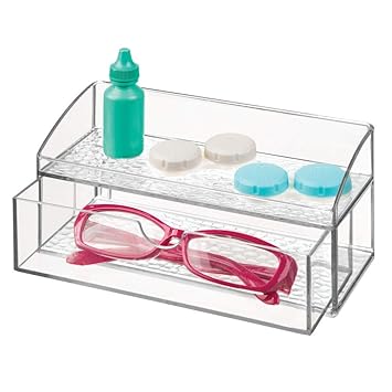 mDesign Badezimmer-Organizer für Kosmetika und Pflegeprodukte/Vorräte