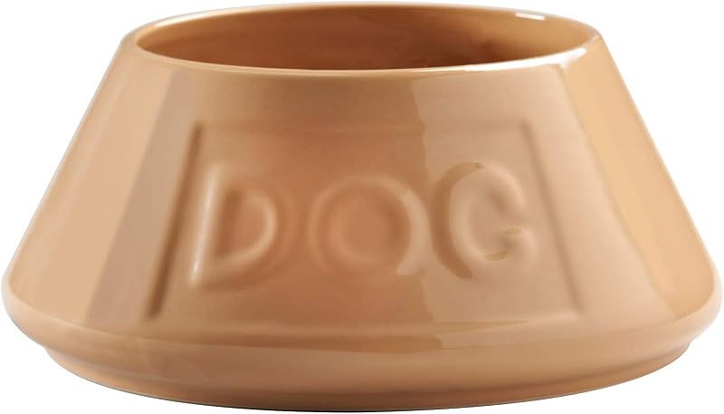 Mason Cash Cane Non Tip Dog Bowl 21 cm Ceramic Food Water Dish