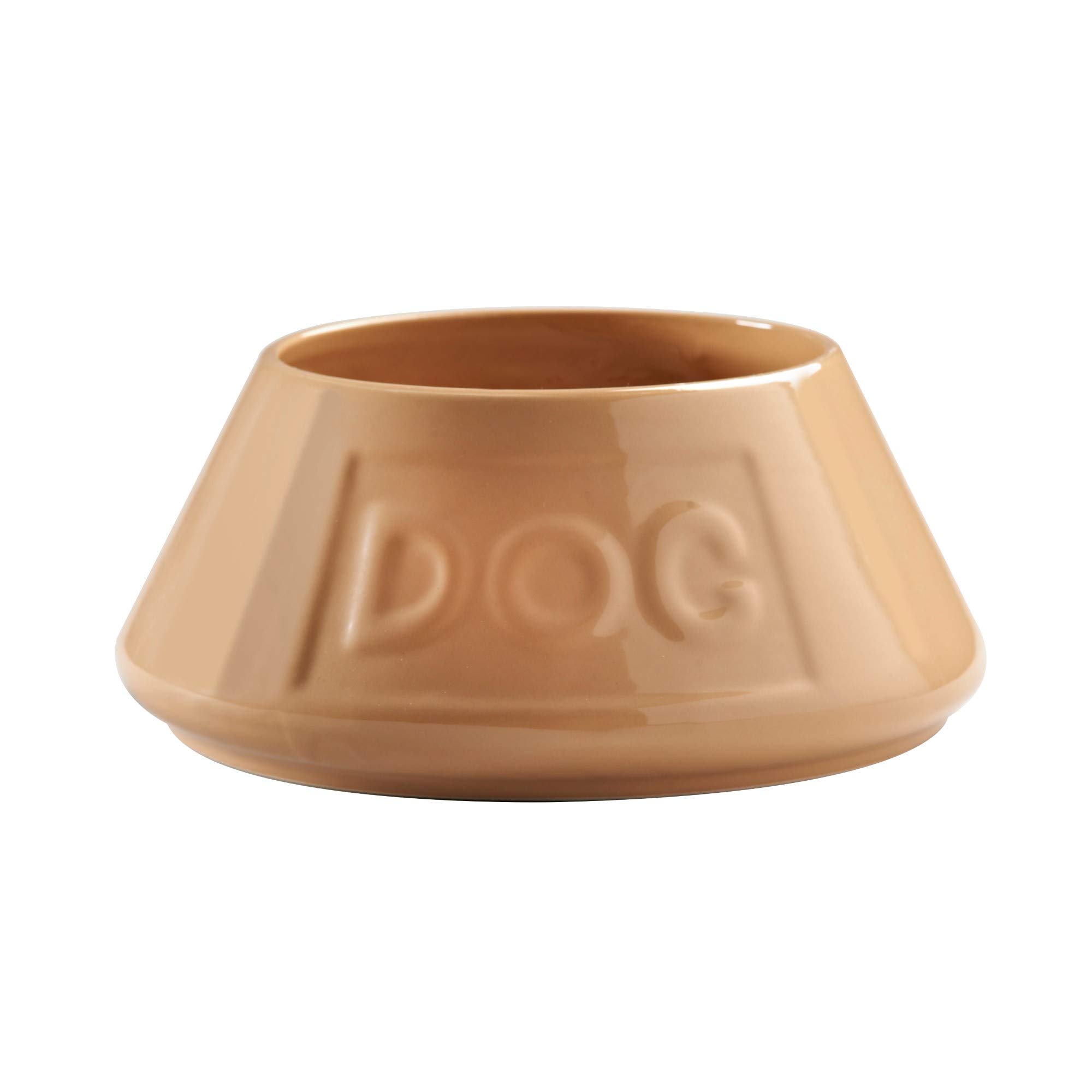 Mason Cash Cane Non Tip Dog Bowl 21 cm Ceramic Dog Feeding Bowl for Food & Water, Non Slip & Anti Spill Pet Bowl, Dishwasher & Freezer Safe