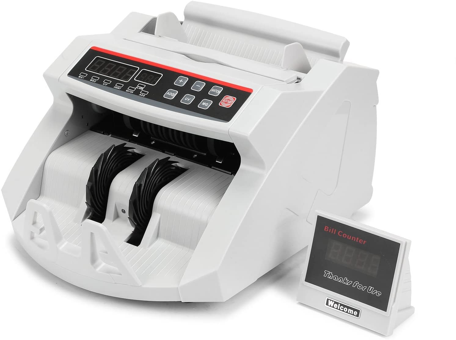 TEMPO DI SALDI Professional Banknotes Count with False Banknotes Detector and 2 Led Display