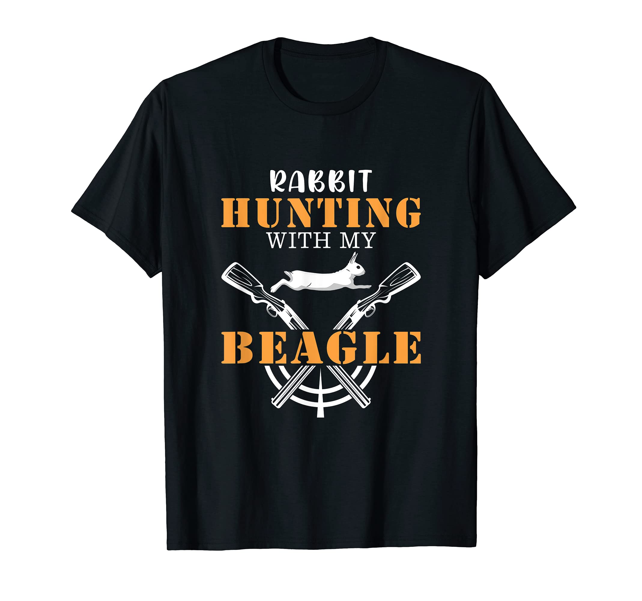 Rabbit Hunting With My Beagle - Cute Proud Hunter outfit T-Shirt