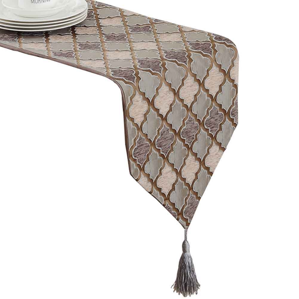 Best gray winter table runner