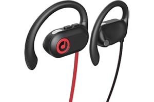 PSIER Open Ear Headphones, Bluetooth 5.3 Wireless Headphones with Deep Bass Stereo Sound, IPX5 Waterproof Wireless Earbuds 16H Playtime Bluetooth Headphones with Earhooks for Sport