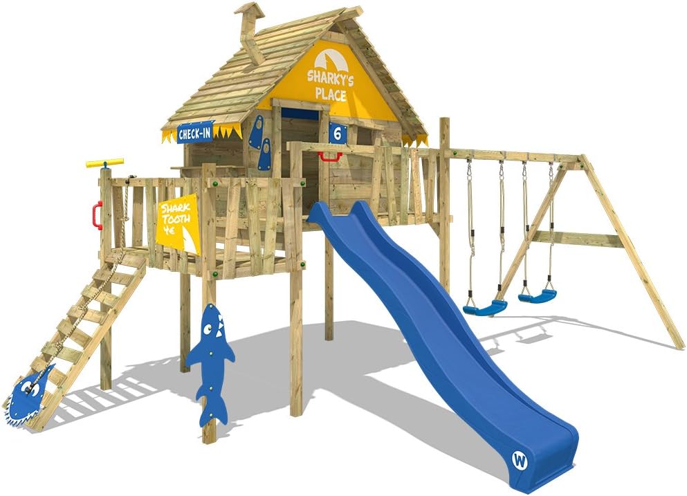 garden slide playhouse