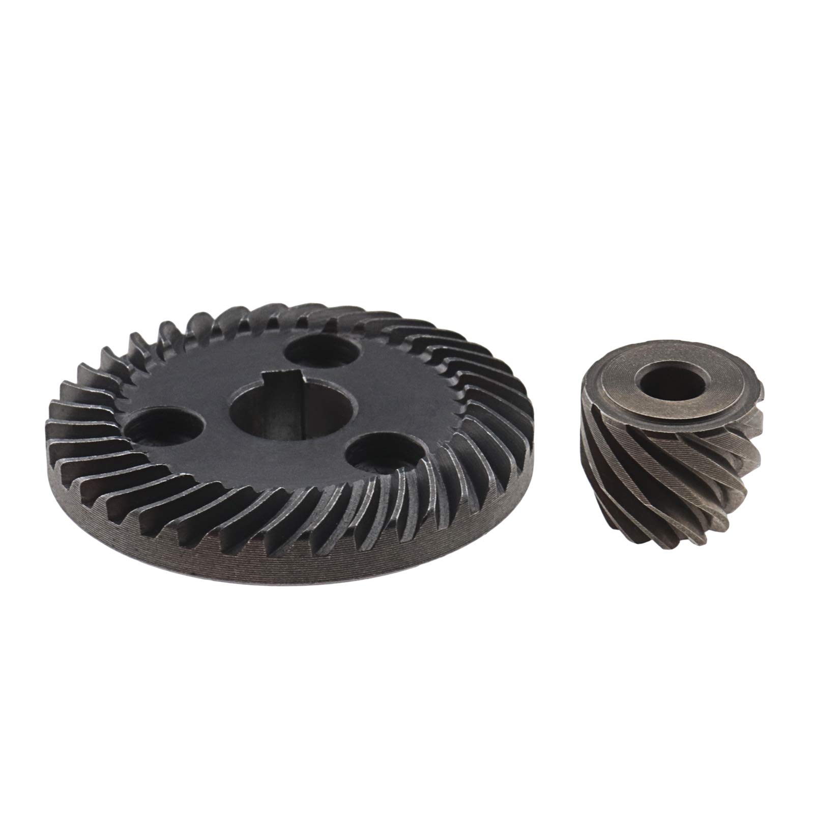 Be In Your Mind 36-Teeth Gear 11 Tooth Spiral Bevel Pinion Set Metal Compatible with Makita 9553-9555 9557 9558 Angle Grinder Electric Tool Replacement Part