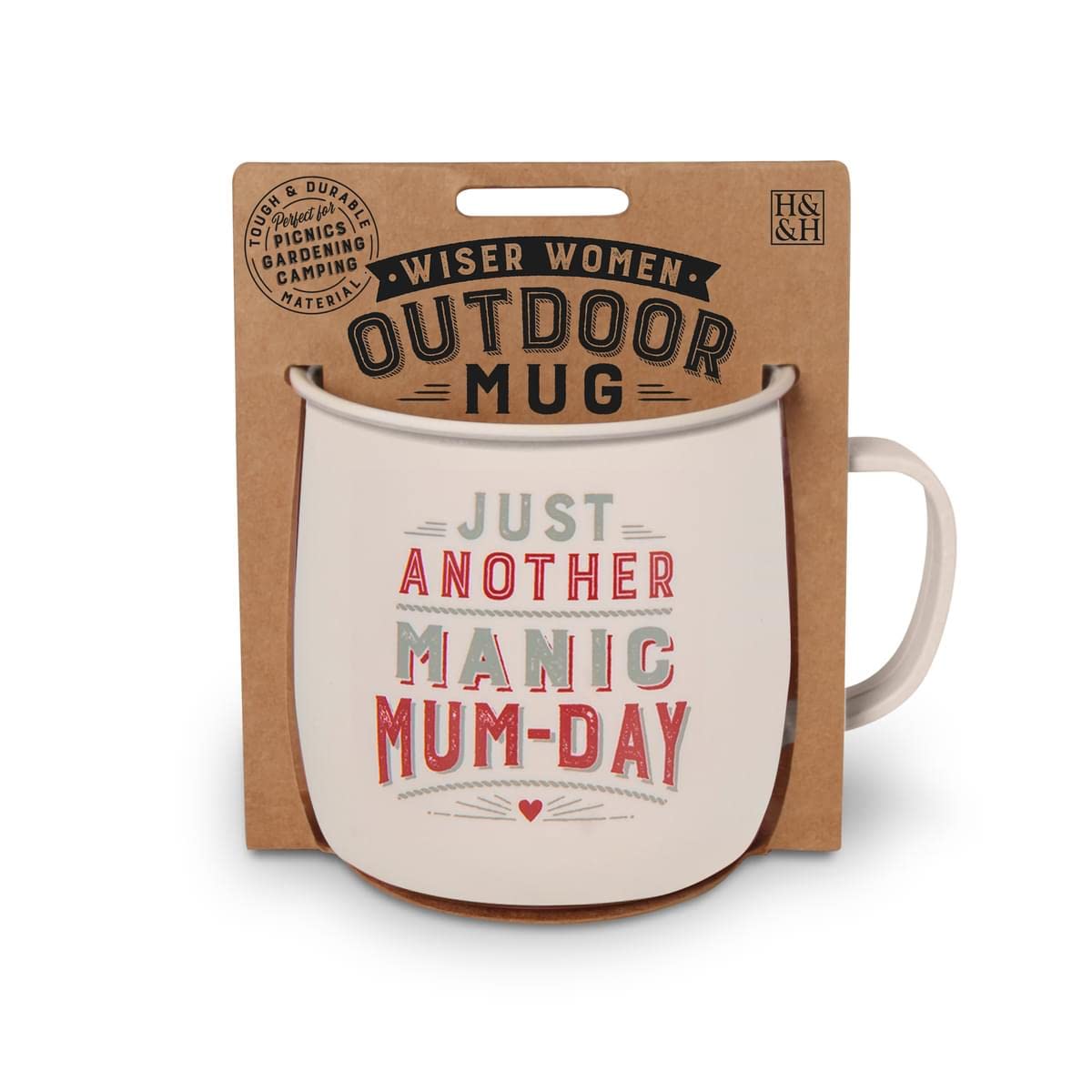 History & Heraldry Personalised Outdoor Mug (Mum)