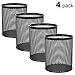 MROCO Pen Holder Pencil Holder Mesh Pencil Holders for Office Desk, Pen Organizer for Pens, Pencils, Highlighters, Scissors, Supplies 4 Pack